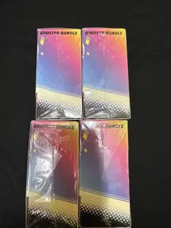 Pokemon Prismatic Evolutions Booster Bundle Lot – Sealed (4 Boxes) - Image 2