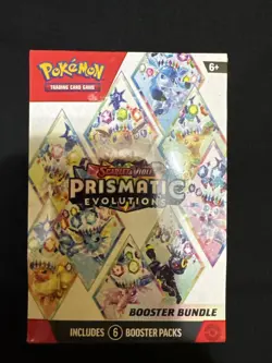 Pokemon Prismatic Evolutions Booster Bundle Lot – Sealed (4 Boxes) - Image 3