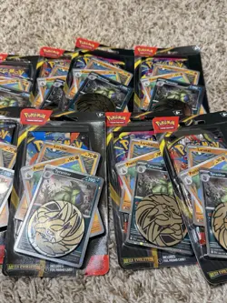 Lot 10 Pokemon Mega Evolution Checklane Booster Blister Pack (Tyranitar) Sealed - Image 3