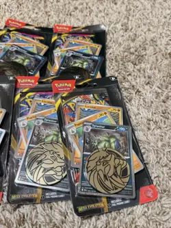 Lot 10 Pokemon Mega Evolution Checklane Booster Blister Pack (Tyranitar) Sealed - Image 4