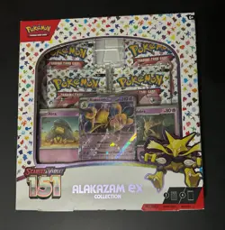Pokemon TCG: Scarlet & Violet-151 Alakazam ex Collection Booster Box 820650855269 - Image 1
