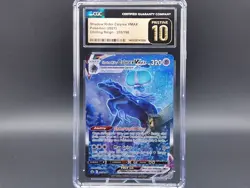 Pokemon Shadow Rider Calyrex Vmax 205/198 CGC PRISTINE 10 Chilling Reign Pokemon - Image 1
