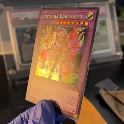 Yu-Gi-Oh! Artmage Diactorus DUAD-EN032 Secret Rare 1st Edition Gem Quality - Image 2