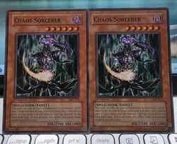 Yugioh Collector's Chaos Sorcerer IOC-023 1st Edition - X2 ( 2 Copies) +BONUS - Image 1