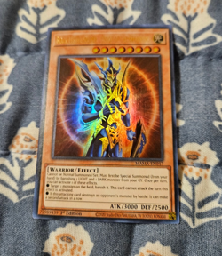 Black Luster Soldier - Envoy of the Beginning Ultra Rare MAMA Yugioh LP - Image 1