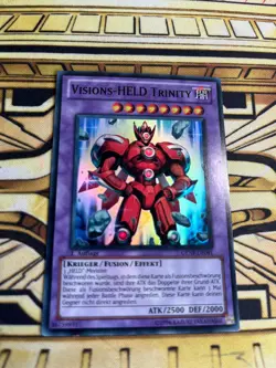 Yugioh Visions-HELD Trinity GENF-DE091 Super Rare - Image 1