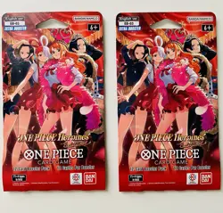 One Piece EB-03 Extra Booster Heroine Edition x2 Sleeved Packs EN ✅ - Image 1