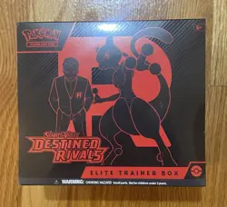 Pokemon TCG: Scarlet & Violet Destined Rivals Elite Trainer Box ETB Cards - Image 1
