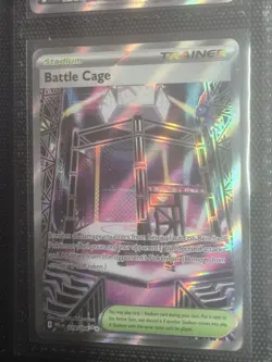 Battle Cage 116/094 UR Ultra Rare Phantasmal Flames | NM | Pokemon TCG Card - Image 1