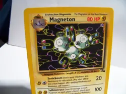 Magneton 26/62 Non-Holo Fossil Pokemon Card - EX+ / NM- - Image 2