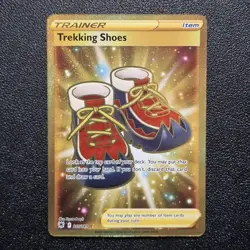 Trekking Shoes 215/189 Swsh10: Astral Radiance Trainer Card Gold Secret Rare - Image 2