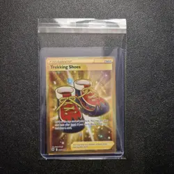 Trekking Shoes 215/189 Swsh10: Astral Radiance Trainer Card Gold Secret Rare - Image 5