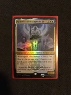 Grand Arbiter Augustin IV EDH Custom Commander Sleeved w/ Box READ DESCRIPTION! - Image 2