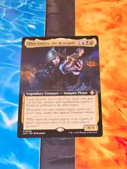 LCC Lost Caverns of Ixalan Commander 0028 Extended Don Andreas, the Renegade - Image 1