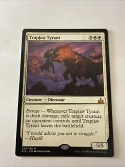 Trapjaw Tyrant Rivals of Ixalan Regular - Image 1