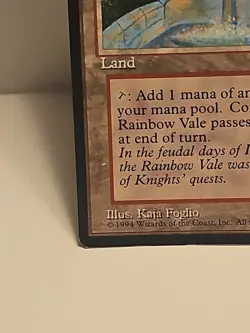 Mtg 🔥 Rainbow Vale 🔥 Fallen Empires MT/NM 🌟RARE LAND🌟 Magic The Gathering - Image 5