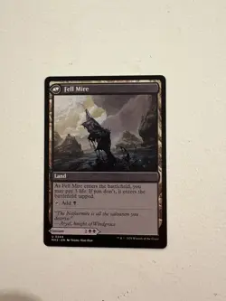 Fell the Profane/Fell Mire (Modern Horizons 3) - Near Mint (NM) - Magic - MTG - Image 4