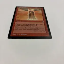 Apocalypse MP Tempest 162 MTG 1997 English Regular - Exile All Permanents! - Image 2
