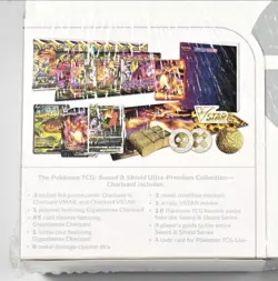 Pokemon TCG Sword & Shield Ultra Premium Collection Box Charizard Factory Sealed - Image 3
