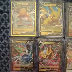 Pokemon TCG V Card Lot Holo English - Raichu, Pikachu, Rayquaza, Giratina, Ston… - Image 2