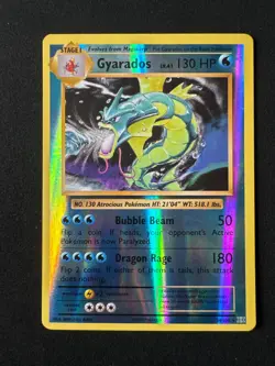 GYARADOS 34/108 LP HOLO RARE XY EVOLUTIONS POKEMON 2016 - Image 1