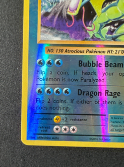 GYARADOS 34/108 LP HOLO RARE XY EVOLUTIONS POKEMON 2016 - Image 5