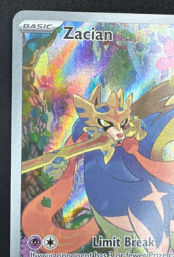 ZACIAN 100/094 NM ILLUSTRATION RARE PHANTASMAL FLAMES POKEMON 2025 - Image 4