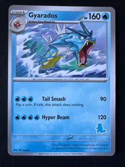 GYARADOS LP MY FIRST BATTLE DECK QUIRTLE STAMPED POKEMON2023 - Image 1