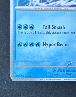 GYARADOS LP MY FIRST BATTLE DECK QUIRTLE STAMPED POKEMON2023 - Image 5