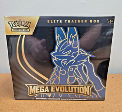Pokemon TCG Mega Evolution Lucario ETB Elite Trainer Box - Brand New Sealed - Image 1