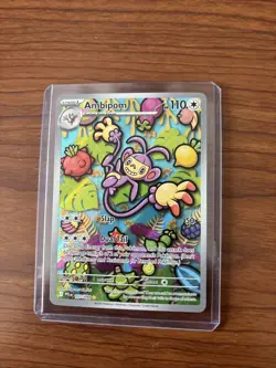 Pokemon Ambipom 107/094 Me02: Phantasmal Flames Holo IR - Image 2