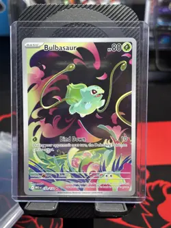 Bulbasaur 133/132 Mega Evolutions Illustration Rare Pokemon TCG English - Image 1