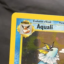 Aquali - French Pokemon TCG Vaporeon Jungle 12/64 Holo HP - Image 3