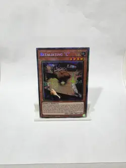Yugioh! Retaliating "C" - MP25-EN027 - Starlight Rare - 1st Edition Near Mint, E - Image 1