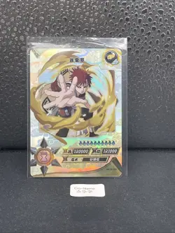 GAARA NR-SP-040 SP FULL ART NARUTO KAYOU HOLO CARD - Image 1