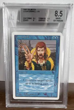 MTG Counterspell - Unlimited - BGS 8.5 NM-MT+ - Image 1