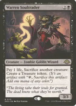 MTG Warren Soultrader (0110) *Non-Foil* Base Rare Modern Horizons 3 MT/NM - Image 1