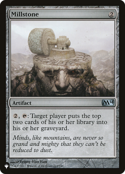 x1 Millstone PLST MKM The List MTG M14-213 UNCOMMON M/NM 1x - Image 1