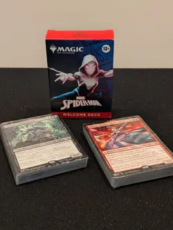 Magic MTG Spiderman Welcome Deck Red - Sealed - Image 1