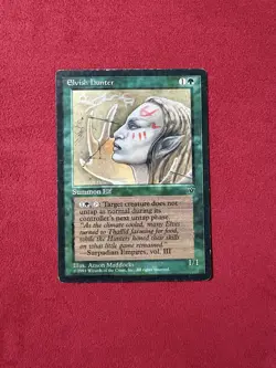 Elvish Hunter (b) - Fallen Empires MTG Magic The Gathering Classic 90’s Vintage - Image 1