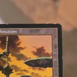 Serra's Sanctum Urza's Saga Regular Rare Land Ciruelo 1998 English - Image 2