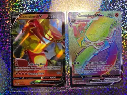 Pokemon TCG Darkness Ablaze Rare Rainbow 191/189 Centiskorch VMAX - Image 1