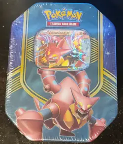 Pokemon TCG Volcanion EX Tin Brand New Sealed - Image 1
