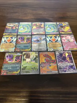 Pokemon Phantasmal Flames Full Art Illustration Rare Lot x14 ￼ - Image 1