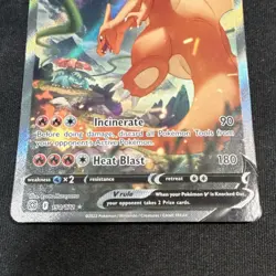 Pokemon Charizard V Full Art Ultra Rare Card 154/172 Brilliant Stars 220 HP - Image 2