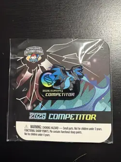 Pokemon - Mega Charizard X Pin [EUIC London 2026 Competitor] - Image 1