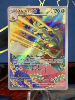 Pokemon TCG Hydrapple Destined Rivals 188/182 Illustration Rare Holo NM - Image 1