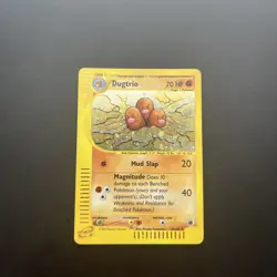 Dugtrio 010/165 Holo | Lightly Played LP |Expedition Base Set | Pokemon TCG - Image 1