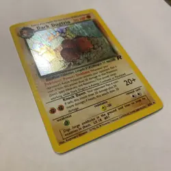 Dark Dugtrio-Team Rocket Pokemon Card TCG 6/82-Holo - Image 3