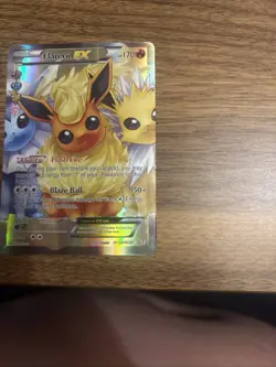 Pokemon Flareon EX Full Art Holo Ultra Rare Generations RC28/RC32 170 HP - Image 5